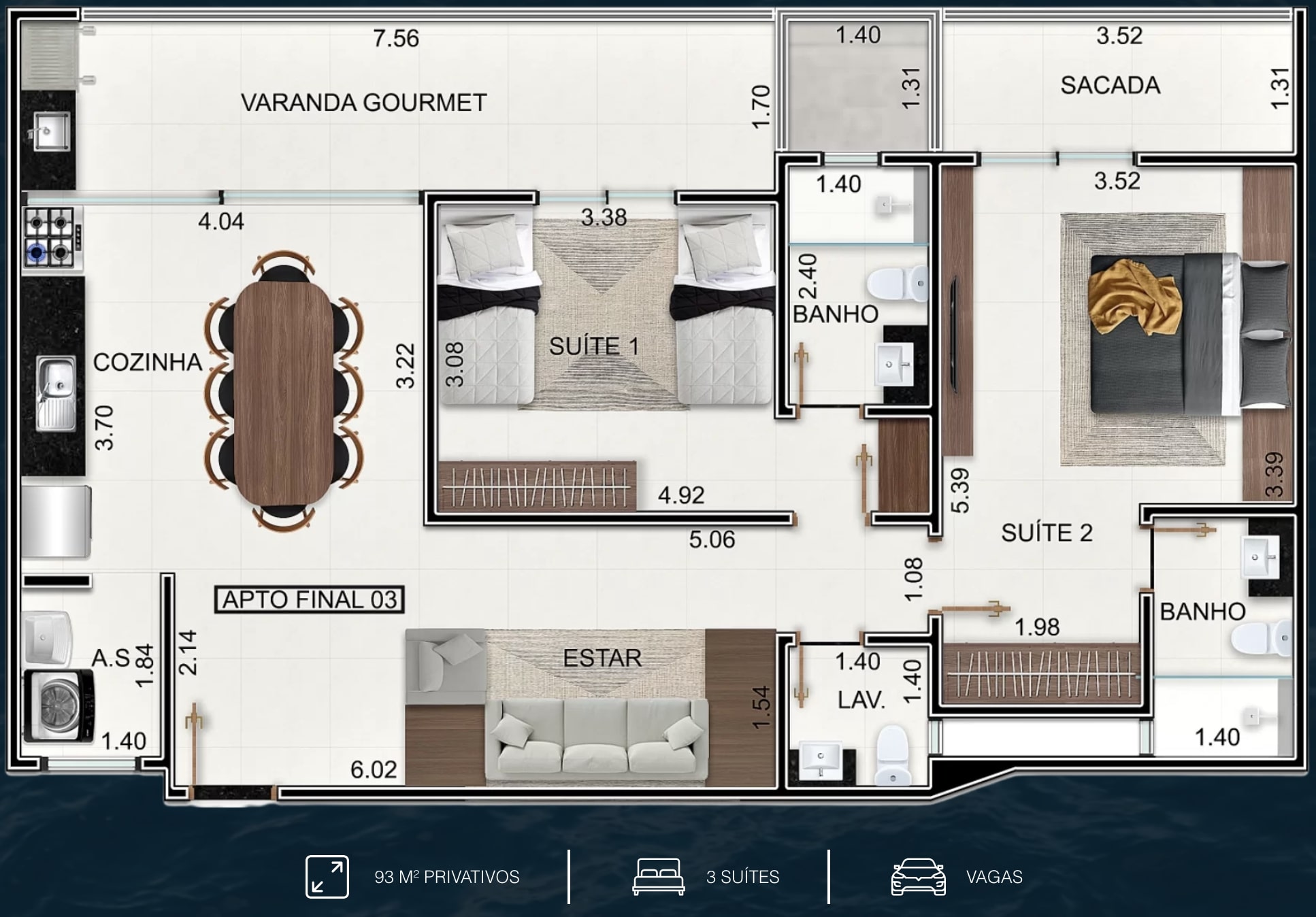 FINAL 3 E 4 - BLOCO A E B